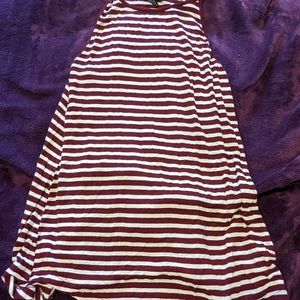 Red/white stripe tank